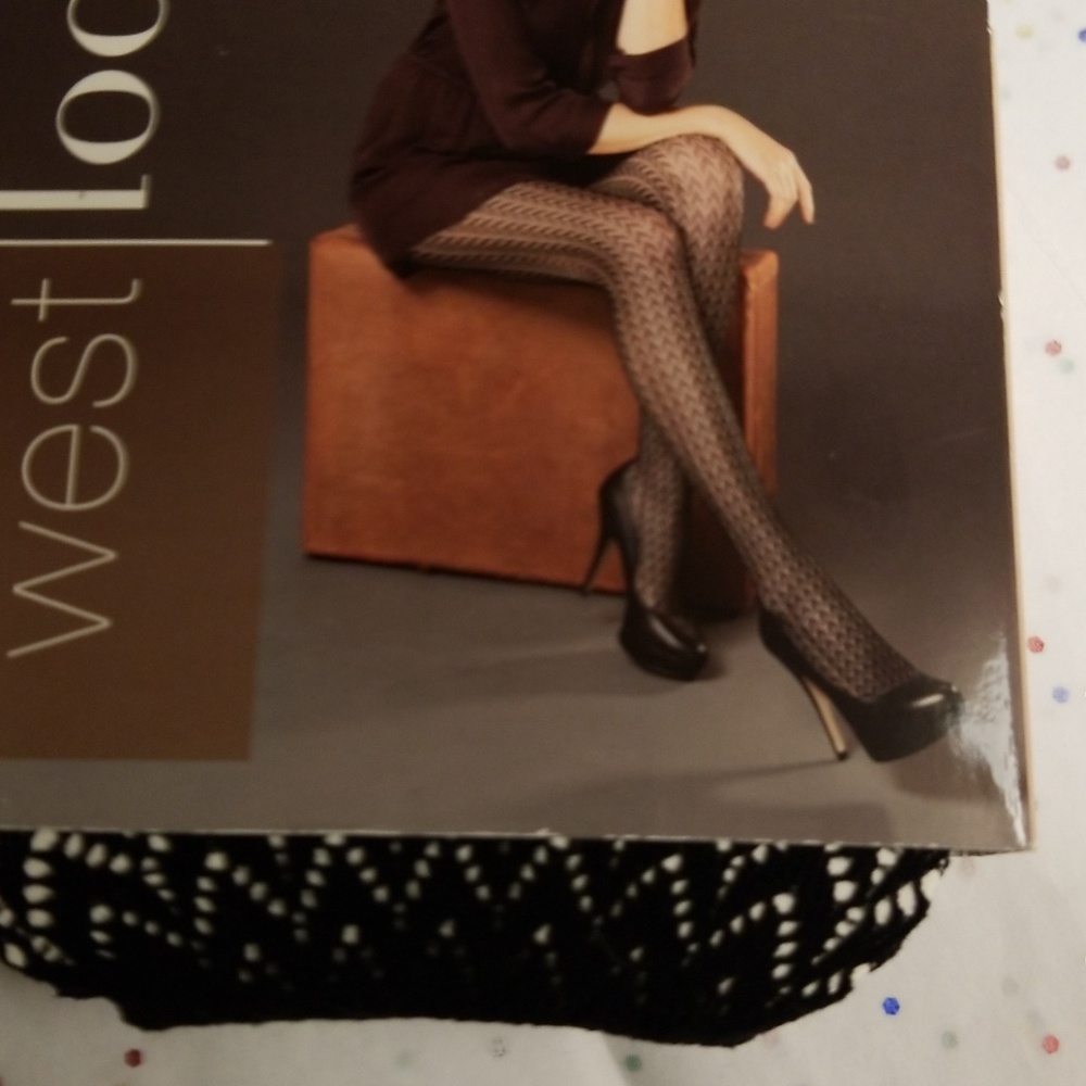 Westloop Linear Pattern Tights size small - Picture 4 of 5